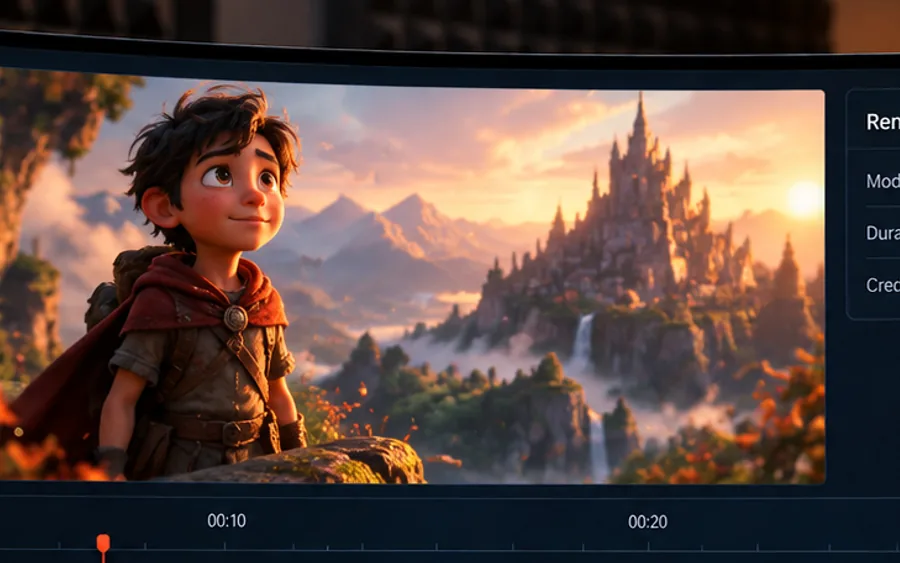 AI video generation platform